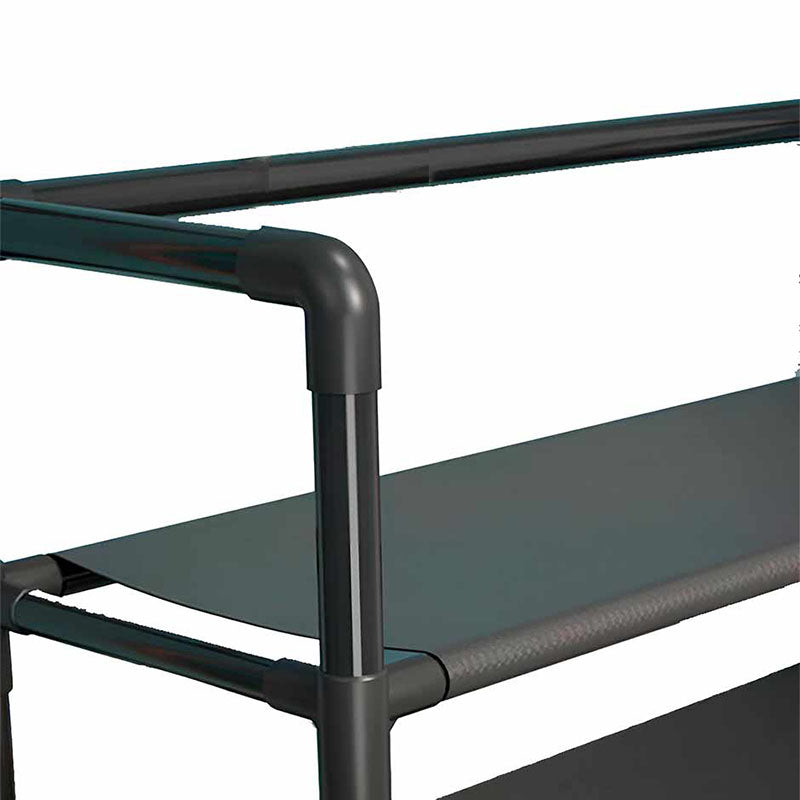 RACK CON PERCHEROS MULTIUSOS 3 EN 1